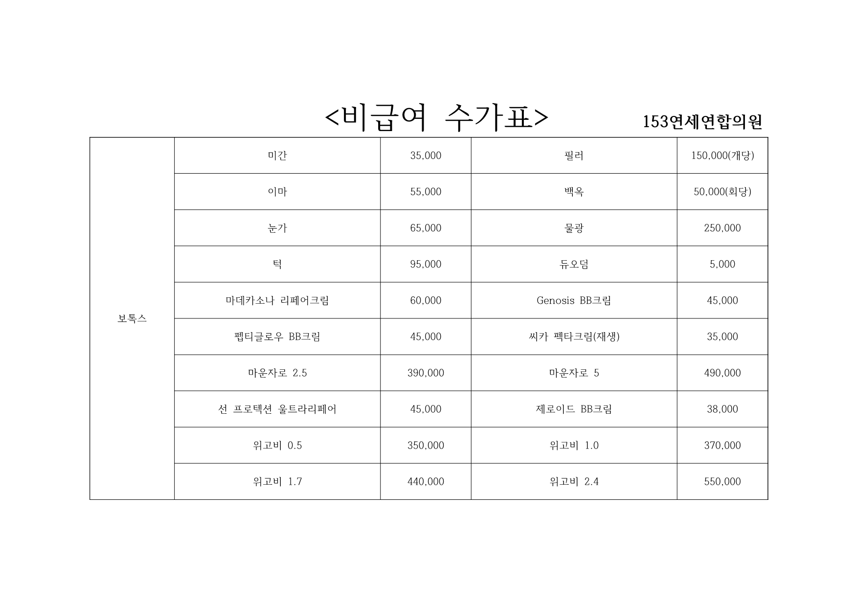 153연세연합의원 비급여 수가표 (3).jpg